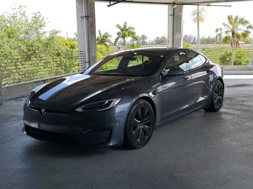 Midnight Silver Metallic 2021 Tesla Model S Long Range