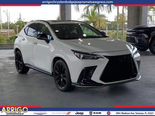 Ultra White 2024 Lexus NX 350 F SPORT Handling