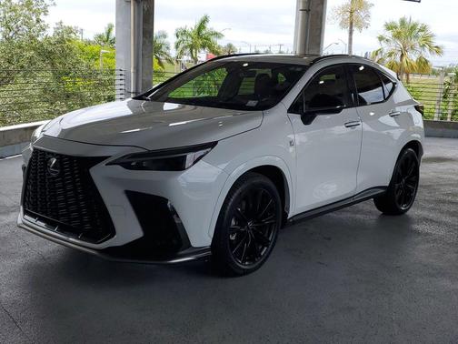 Ultra White 2024 Lexus NX 350 F SPORT Handling