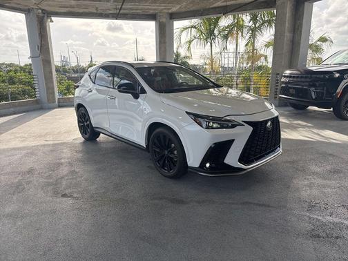 Ultra White 2024 Lexus NX 350 F SPORT Handling