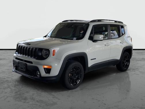 Alpine White Clearcoat 2020 Jeep Renegade Altitude