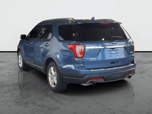 Blue Metallic 2018 Ford Explorer XLT