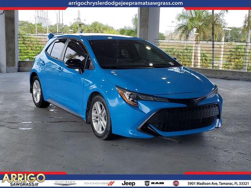 Blue Flame 2019 Toyota Corolla SE