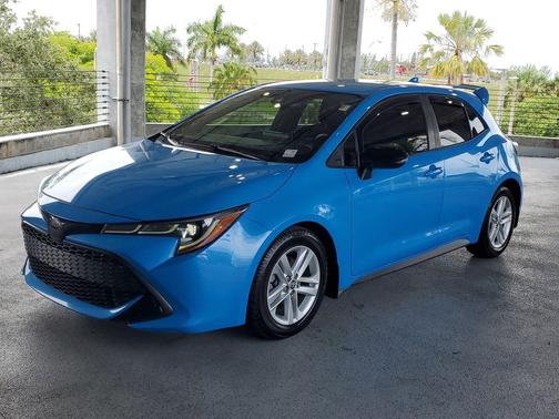 Blue Flame 2019 Toyota Corolla SE