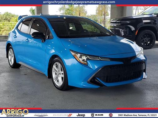 Blue Flame 2019 Toyota Corolla SE