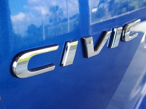 Blue 2020 Honda Civic LX