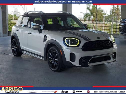White Metallic 2024 MINI Countryman Cooper S