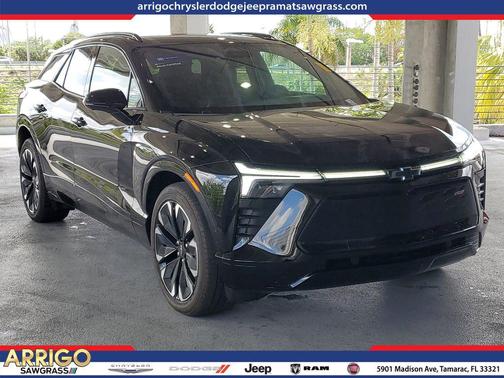 Black 2024 Chevrolet Blazer EV eAWD RS