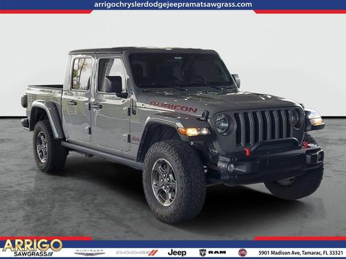 Granite Crystal Metallic Clearcoat 2021 Jeep Gladiator Rubicon