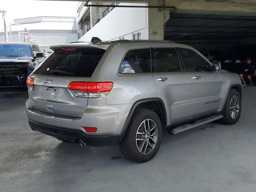 Billet Silver Metallic Clearcoat 2018 Jeep Grand Cherokee Limited