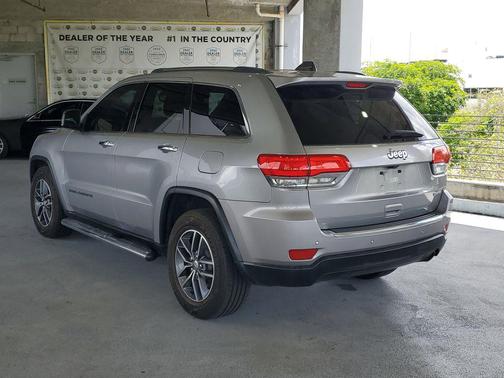 Billet Silver Metallic Clearcoat 2018 Jeep Grand Cherokee Limited
