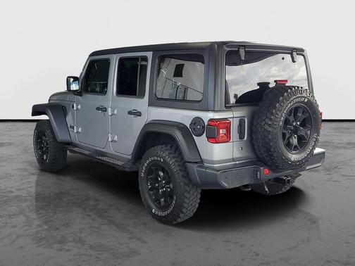 Billet Silver Metallic Clearcoat 2020 Jeep Wrangler Unlimited Willys 4x4