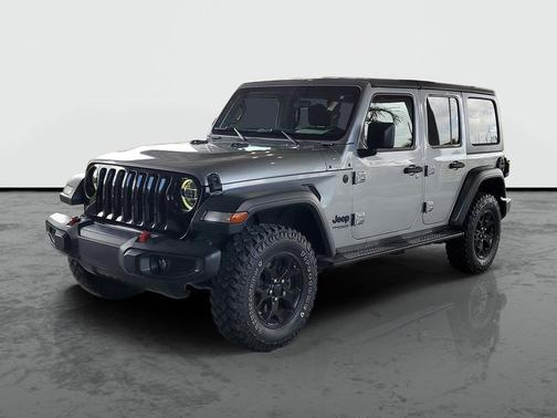 Billet Silver Metallic Clearcoat 2020 Jeep Wrangler Unlimited Willys 4x4