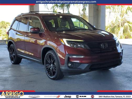 Deep Scarlet Pearl 2022 Honda Pilot 2WD Special Edition