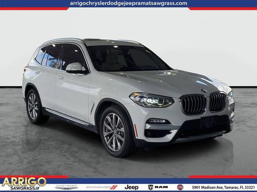 Alpine White 2019 BMW X3 sDrive30i