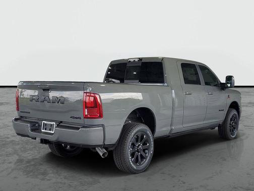 Ceramic White 2026 RAM 2500 Laramie Mega Cab 4x4 6'4' Box