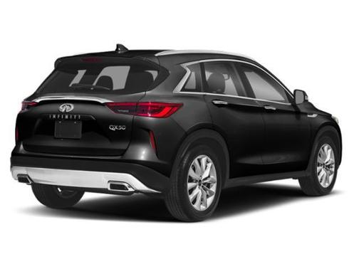 Black Obsidian 2021 INFINITI QX50 LUXE AWD