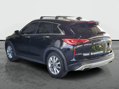 Black Obsidian 2021 INFINITI QX50 LUXE AWD