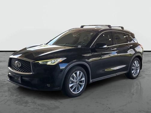 Black Obsidian 2021 INFINITI QX50 LUXE AWD