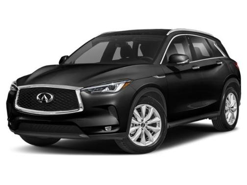 Black Obsidian 2021 INFINITI QX50 LUXE AWD