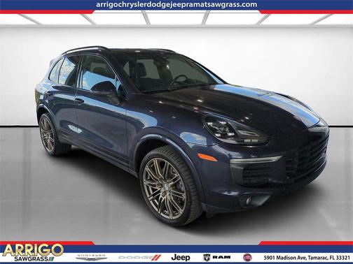 2017 Porsche Cayenne Platinum Edition