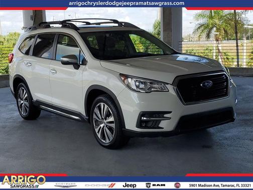 Crystal White Pearl 2019 Subaru Ascent Touring 7-Passenger