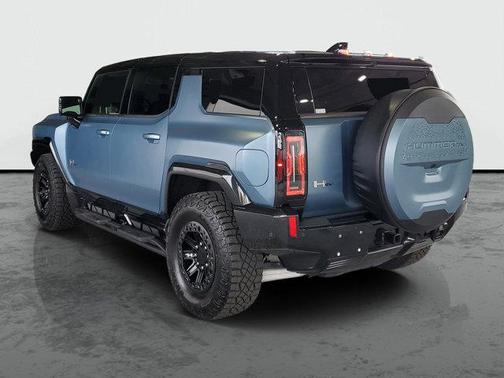 Neptune Blue Matte 2024 GMC HUMMER EV SUV 3X