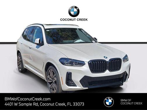 White Metallic 2023 BMW X3 xDrive30i