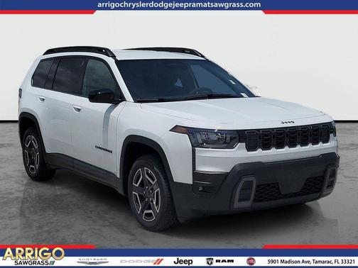 Bright White Clearcoat 2026 Jeep Cherokee Laredo 4x4