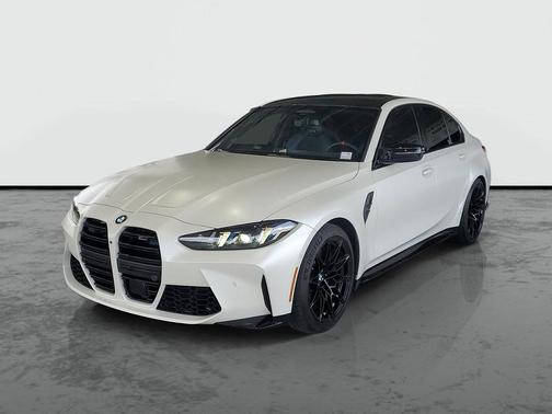 Frozen Brilliant White Metallic 2025 BMW M3 Competition xDrive