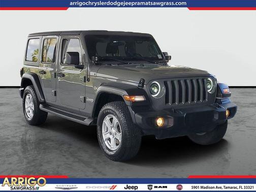 Sting-Gray Clearcoat 2020 Jeep Wrangler Unlimited Sport