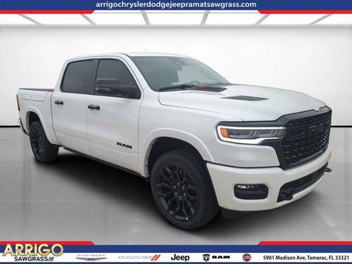 Ivory White Tri-Coat Pearlcoat 2026 RAM 1500 Limited