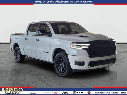 Ivory White Tri-Coat Pearlcoat 2026 RAM 1500 Limited