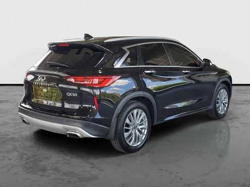 Black Obsidian 2023 INFINITI QX50 LUXE