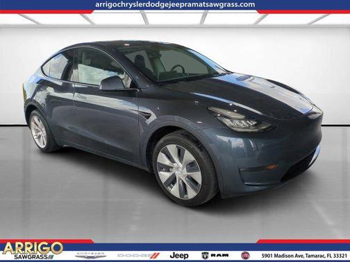 Gray 2022 Tesla Model Y Long Range Dual Motor All-Wheel Drive