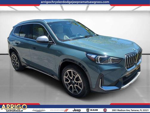 Green Metallic 2023 BMW X1 xDrive28i