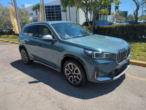 Green Metallic 2023 BMW X1 xDrive28i
