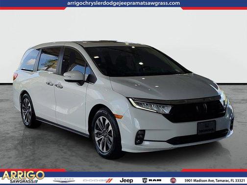 Platinum White Pearl 2022 Honda Odyssey EX-L