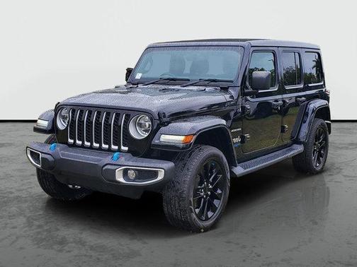 Black Clearcoat 2022 Jeep Wrangler Unlimited 4xe Sahara