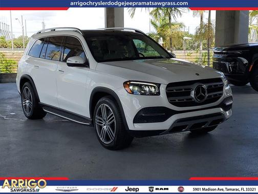 White 2022 Mercedes-Benz GLS 450 4MATIC