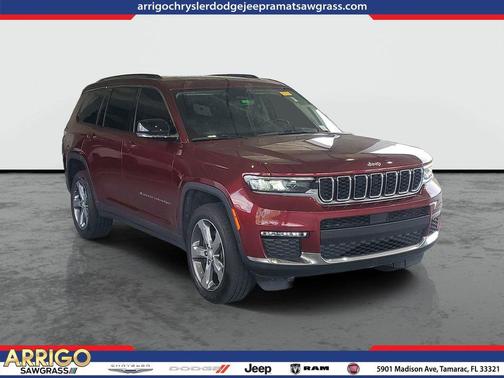Velvet Red Pearlcoat 2022 Jeep Grand Cherokee L Limited