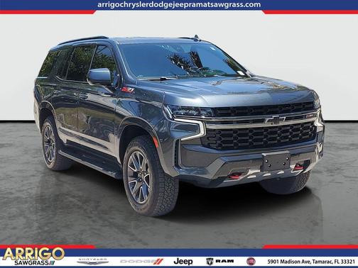 Shadow Gray Metallic 2021 Chevrolet Tahoe 4WD Z71