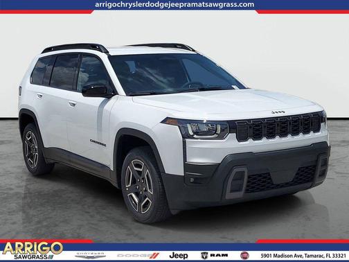 Bright White Clearcoat 2026 Jeep Cherokee Laredo 4x4