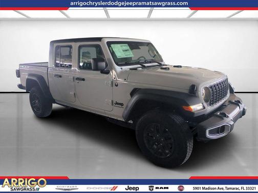 Bright White Clearcoat 2026 Jeep Gladiator Sport S