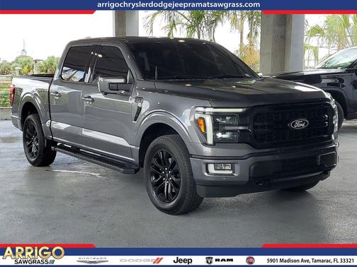 Carbonized Gray Metallic 2024 Ford F-150 Lariat