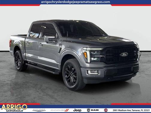 Carbonized Gray Metallic 2024 Ford F-150 Lariat