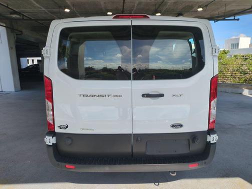 Oxford White 2024 Ford Transit-350 XLT