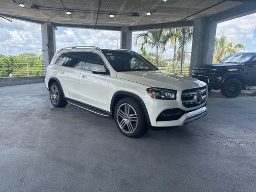 White 2020 Mercedes-Benz GLS 450 4MATIC