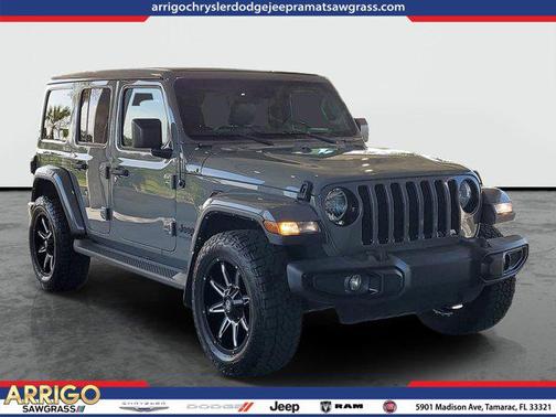 Sting-Gray Clearcoat 2021 Jeep Wrangler Unlimited Sahara