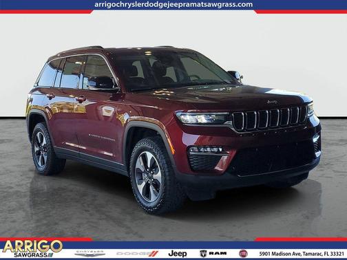 Velvet Red Pearlcoat 2024 Jeep Grand Cherokee 4xe Base